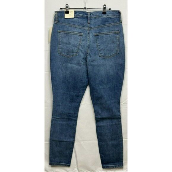 NEW‎ Women's High-Rise Skinny Patched Jeans - Universal Thread Light Wash 10 NWT - Picture 2 of 8